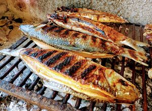 Una foto de Sábalo, al limón y al chimi