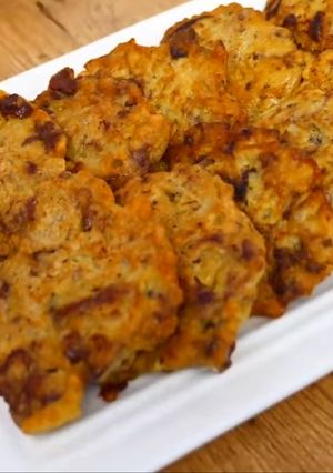 Csirkemáj tócsni recept fotója