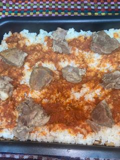 صورة لوصفة فتة لحمة
