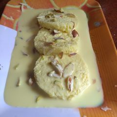 A picture of Bread rasmalai-.