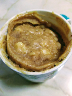 Una foto de Mug Cake de manzana
