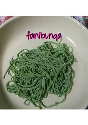 Foto resep Mie hijau homemade