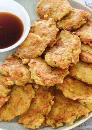 Hình của món Bánh hải sản.