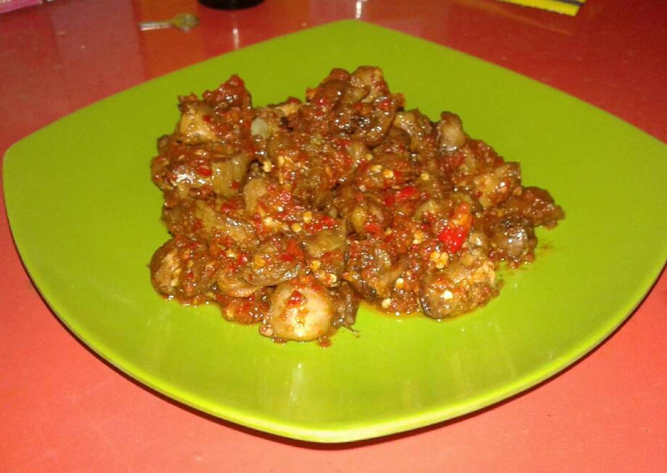 Sambal Balado Hati Ayam