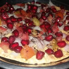A picture of Masala papad.