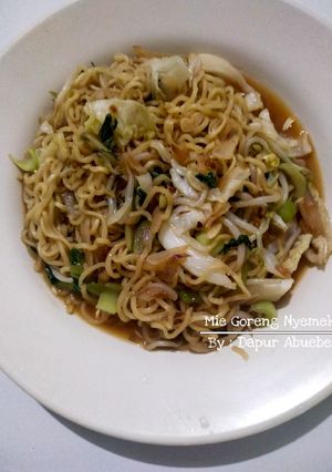 Foto resep Mie Goreng Nyemek Sayur