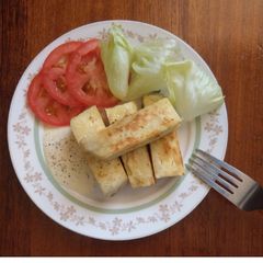 A picture of Roast sweet potatatoes.