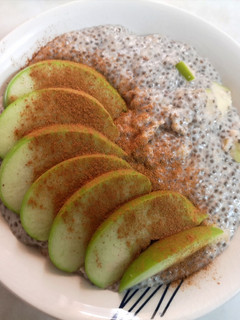 Una foto de Avena con sabor a pye de manzana
