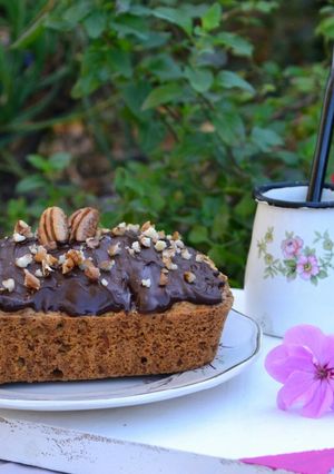Una foto de Mini carrot cake con harina de avena💜