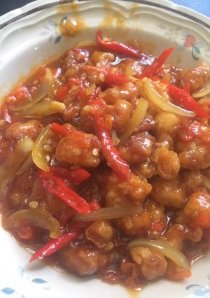 Foto resep Chicken Popcorn dengan Saus Madu
