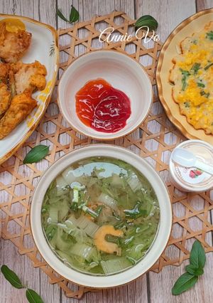Hình của món Mâm cơm nhà nhiều màu sắc.