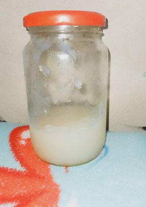 Una foto de Gel de brillo casero