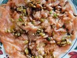 Carpaccio de salmón ✨