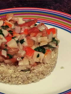 Foto principal de Ceviche de surimi con quinoa