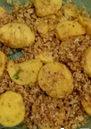 Foto resep Stir fried cereal tofu (tahu jepang goreng sereal)