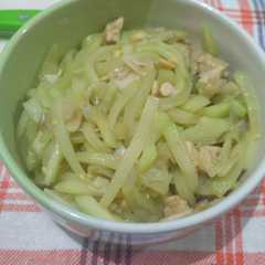 รูปของ Oseng waluh tempe simpel