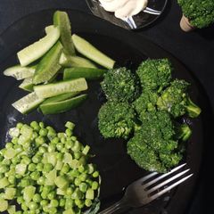 A picture of Steamed Broccoli Salad.