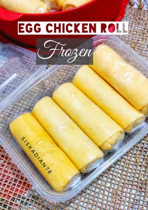 Foto resep Egg Chicken Roll Frozen