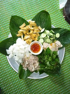 Hình của món Bún đậu mẹt ạ.