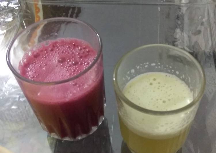 Recipe of Ultimate Healthy juices