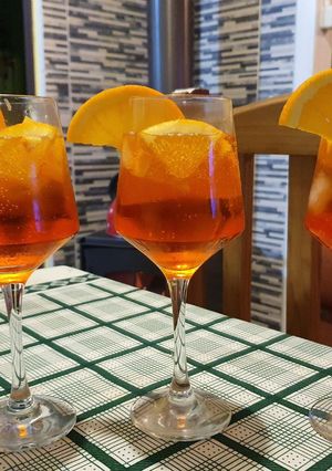 Una foto de Aperol