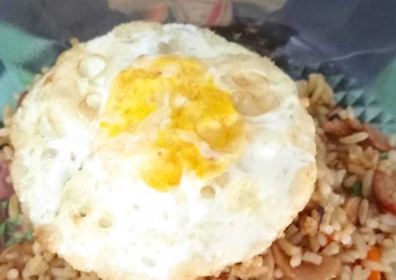 Nasi goreng telur Korea (viral)