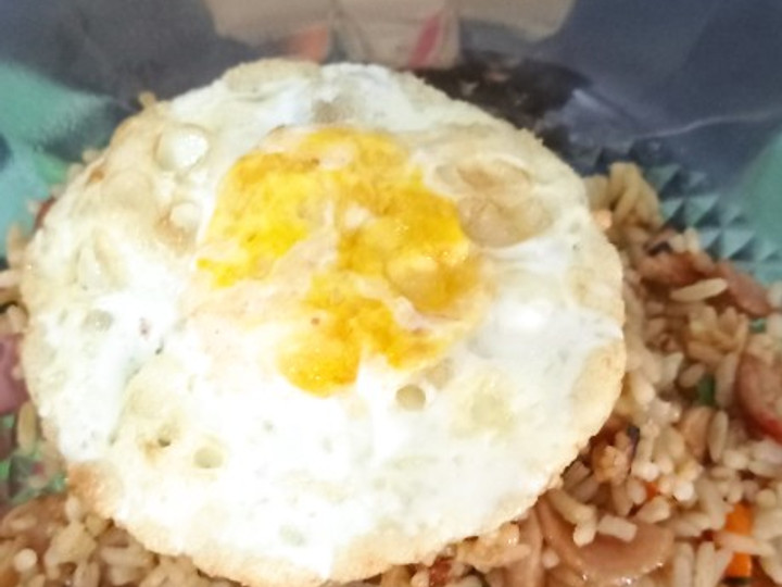 Langkah Mudah untuk Membuat Nasi goreng telur Korea (viral) yang Sempurna