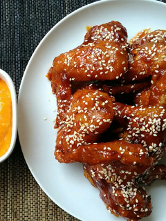 Foto resep Fire chicken wings ala richeese & cheese sauce #pr_chickentrendy