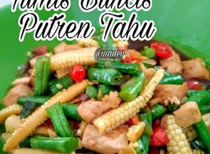Foto resep Tumis Buncis Putren dengan tahu