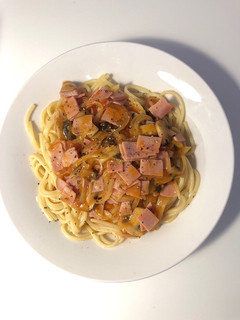 Hình của món Mỳ Spaghetti “rẻ tiền”.