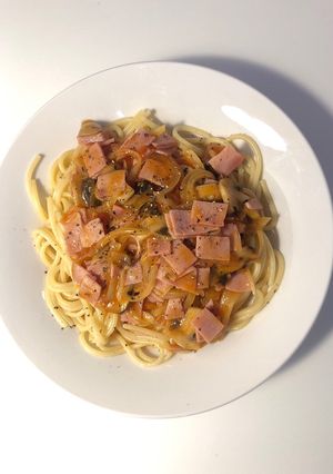 Hình của món Mỳ Spaghetti “rẻ tiền”.