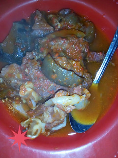 A picture of Peppered soup.