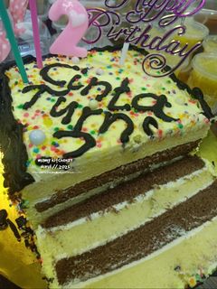 Gambar Kek Coklat Vanilla Homemade