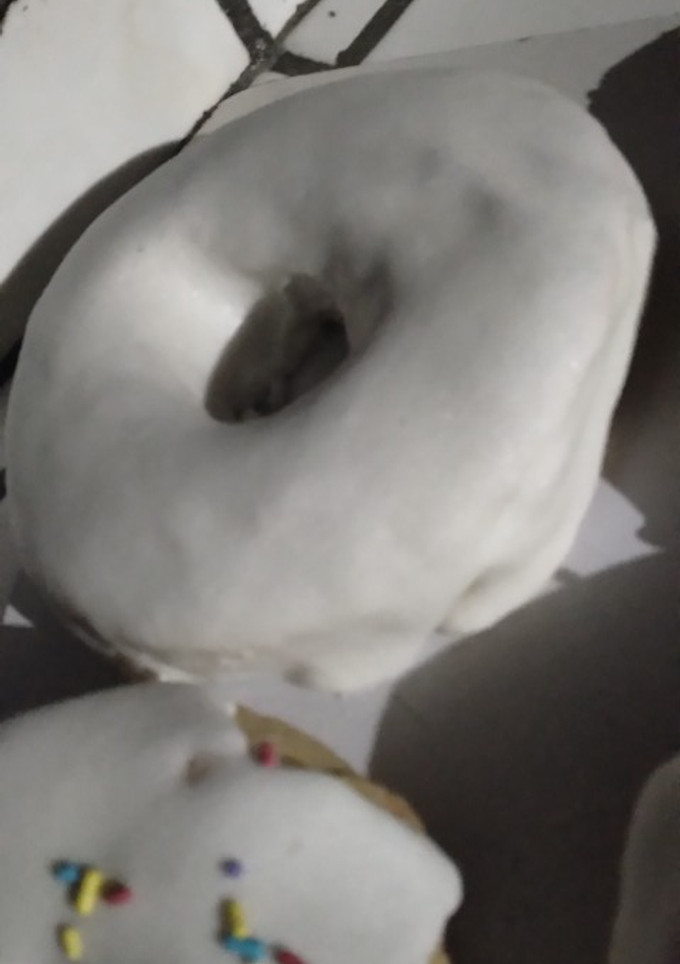 Una foto de Donas con baño de nieve!!!⛄⛄❄