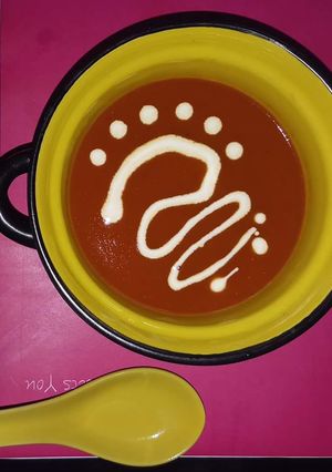 A picture of Healthy Tomato Soup.