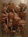 Bombones de chocolate con crispis