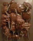 Bombones de chocolate con crispis