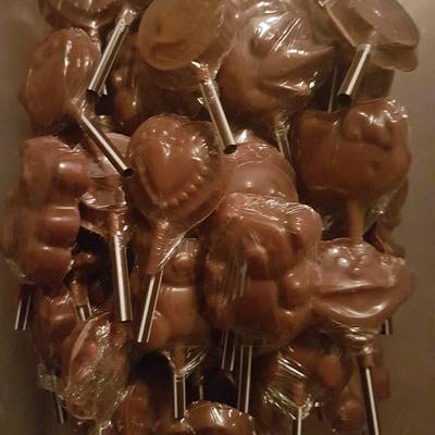 Instituto Viento carencia Bombones de chocolate con crispis Receta de Ximena Ortega Delgado- Cookpad