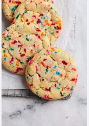 A picture of Funfetti Cookies.