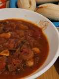 Slow Cooker Chorizo and Butter Bean Stew