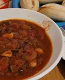 Slow Cooker Chorizo and Butter Bean Stew