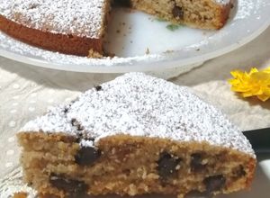 Foto di 360 🥧🍎Torta senza burro, con mousse di mela e cioccolato fondente🍫