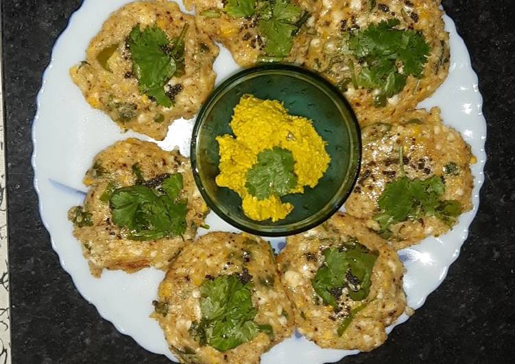 Easiest Way to Make Perfect Corn paneer idli