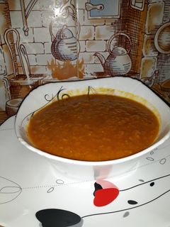 عکسی از دستور خوراک دال عدس🧡