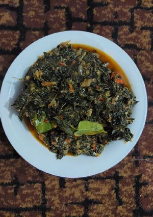 Foto resep Tumis daun singkong