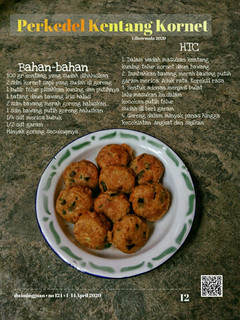 Foto resep Perkedel kentang kornet