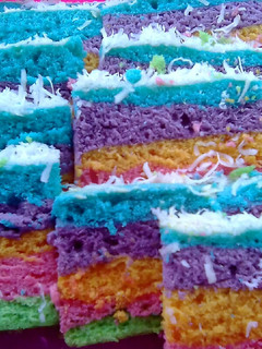 Foto resep Bolu kukus pelangi