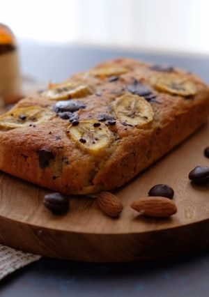 Foto resep Banana bread (gluten free / almond flour