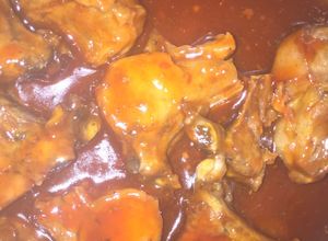 Una foto de Costillas de ternera a la barbecue picantes