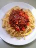 Fettuccine Saus Mackerel